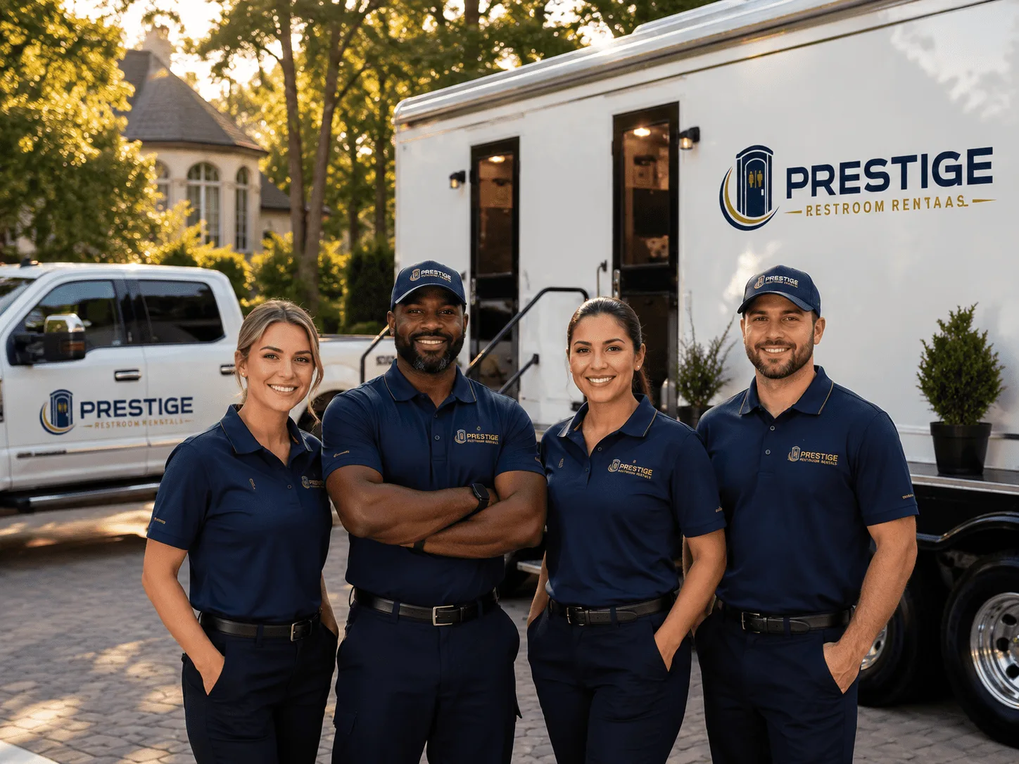 Trusted Luxury Portable Restrooms company in Walsh, IL